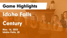 Idaho Falls  vs Century  Game Highlights - Nov. 16, 2023