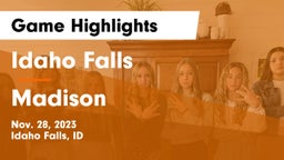 Idaho Falls  vs Madison  Game Highlights - Nov. 28, 2023
