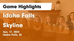 Idaho Falls  vs Skyline  Game Highlights - Jan. 17, 2024