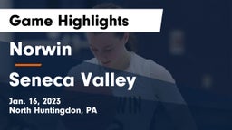 Norwin  vs Seneca Valley  Game Highlights - Jan. 16, 2023