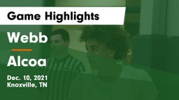 Webb  vs Alcoa  Game Highlights - Dec. 10, 2021