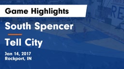 South Spencer  vs Tell City  Game Highlights - Jan 14, 2017