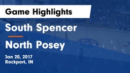 South Spencer  vs North Posey  Game Highlights - Jan 20, 2017