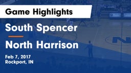 South Spencer  vs North Harrison Game Highlights - Feb 7, 2017