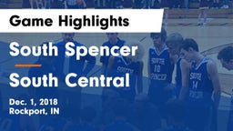 South Spencer  vs South Central  Game Highlights - Dec. 1, 2018