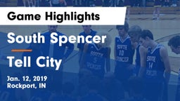 South Spencer  vs Tell City  Game Highlights - Jan. 12, 2019
