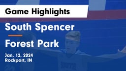 South Spencer  vs Forest Park  Game Highlights - Jan. 12, 2024
