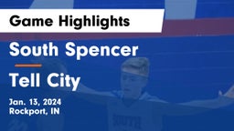 South Spencer  vs Tell City  Game Highlights - Jan. 13, 2024