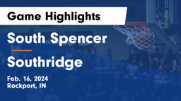 South Spencer  vs Southridge  Game Highlights - Feb. 16, 2024