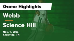 Webb  vs Science Hill  Game Highlights - Nov. 9, 2023