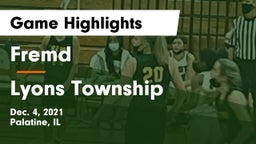 Fremd  vs Lyons Township  Game Highlights - Dec. 4, 2021