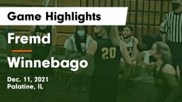 Fremd  vs Winnebago  Game Highlights - Dec. 11, 2021