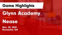 Glynn Academy  vs Nease  Game Highlights - Nov. 20, 2023