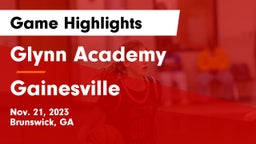 Glynn Academy  vs Gainesville  Game Highlights - Nov. 21, 2023