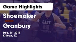 Shoemaker  vs Granbury  Game Highlights - Dec. 26, 2019
