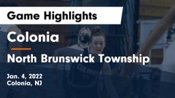 Colonia  vs North Brunswick Township  Game Highlights - Jan. 4, 2022