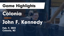 Colonia  vs John F. Kennedy  Game Highlights - Feb. 9, 2022
