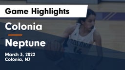 Colonia  vs Neptune  Game Highlights - March 3, 2022
