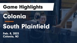 Colonia  vs South Plainfield  Game Highlights - Feb. 8, 2023