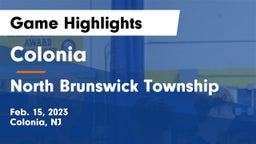 Colonia  vs North Brunswick Township  Game Highlights - Feb. 15, 2023
