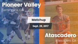 Matchup: Pioneer Valley High vs. Atascadero  2017