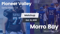Matchup: Pioneer Valley High vs. Morro Bay  2018