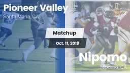 Matchup: Pioneer Valley High vs. Nipomo  2019