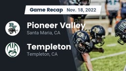 Recap: Pioneer Valley  vs. Templeton  2022