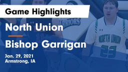 North Union   vs Bishop Garrigan  Game Highlights - Jan. 29, 2021