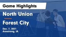 North Union   vs Forest City  Game Highlights - Dec. 7, 2021