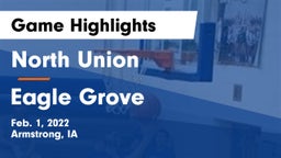 North Union   vs Eagle Grove  Game Highlights - Feb. 1, 2022