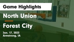 North Union   vs Forest City  Game Highlights - Jan. 17, 2023