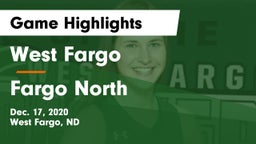 West Fargo  vs Fargo North  Game Highlights - Dec. 17, 2020
