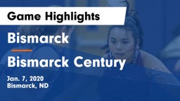 Bismarck  vs Bismarck Century  Game Highlights - Jan. 7, 2020