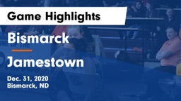 Bismarck  vs Jamestown  Game Highlights - Dec. 31, 2020