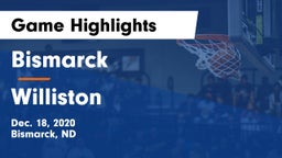 Bismarck  vs Williston  Game Highlights - Dec. 18, 2020