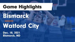 Bismarck  vs Watford City  Game Highlights - Dec. 18, 2021