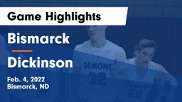 Bismarck  vs Dickinson  Game Highlights - Feb. 4, 2022