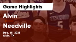 Alvin  vs Needville  Game Highlights - Dec. 15, 2023