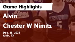 Alvin  vs Chester W Nimitz  Game Highlights - Dec. 28, 2023