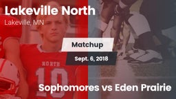 Matchup: Lakeville North vs. Sophomores vs Eden Prairie 2018