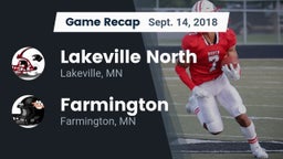 Recap: Lakeville North  vs. Farmington  2018
