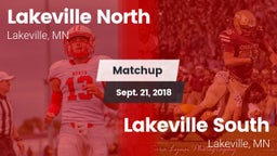 Matchup: Lakeville North vs. Lakeville South  2018