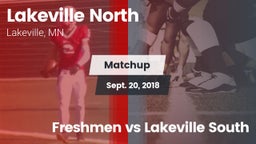 Matchup: Lakeville North vs. Freshmen vs Lakeville South 2018