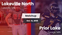Matchup: Lakeville North vs. Prior Lake  2018