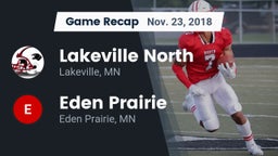 Recap: Lakeville North  vs. Eden Prairie  2018