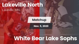 Matchup: Lakeville North vs. White Bear Lake Sophs 2020