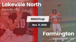 Matchup: Lakeville North vs. Farmington  2020