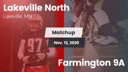 Matchup: Lakeville North vs. Farmington 9A 2020