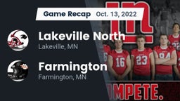 Recap: Lakeville North  vs. Farmington  2022
